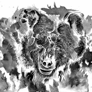 Alddbb | Archival Ink on Paper | 7x10" | $250