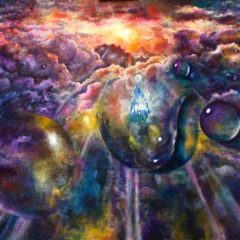 Nefelibata | Oil on Canvas | 30 x 40″ | SOLD